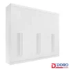 Guarda-roupa Casal Da Vinci Plus Branco 6 Portas 6 Gavetas 100% MDF Larg. 2.75m - D Doro - Imagem 4