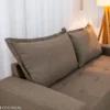 Sofá 3 e 2 lugares 8100 Linho Marrom 25 - Imagem 5