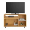 Rack Seleto Larg. 1.21m Cinamomo/Off para TV até 49" - JCM - Imagem 2