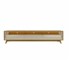 Rack Requinte Larg. 2.12m Naturale/off C/ Led 100% MDF para TV até 75" - Gelius - Imagem 3