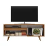 Rack Bancada NT 1315 Larg. 1.63m Freijó/Off para TV até 60" - Notável - Imagem 2
