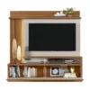 Home NT 1295 Larg. 1.83m Freijó/Off C/ Detalhe Ripado para TV até 60" - Notável - Imagem 2