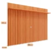 Painel Ripado Speed Trend Larg. 1.80m Cinamomo 100% MDF para TV até 70" - Permóbili - Imagem 2