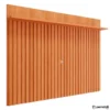 Painel Ripado Speed Trend Larg. 1.80m Cinamomo 100% MDF para TV até 70" - Permóbili