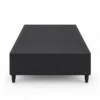Box Solteiro Korino Preto 88x188x37 - Ortobel - Imagem 2