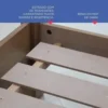 Cama Casal Primícia Plus Cinamomo - Imagem 3