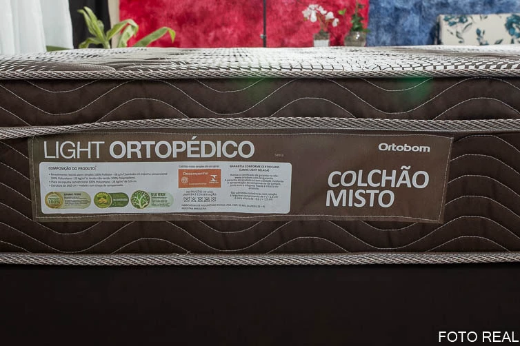 Colchão Casal Ortopédico Light 138x188x25 - Imagem 2
