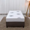 Colchão Solteiro Confort Premium Ortopédico D28 Inovaflex + Box Solteiro Korino Marrom Ortobel - Imagem 3