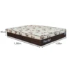 Colchão Queen Prime Light Marrom 158x198x30 Molas Ensacadas Orthoprime - Imagem 3