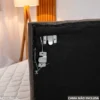 Painel Casal 1.40 Roma Korino Preto - Imagem 4