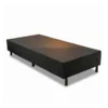 Box Solteiro Sued Preto 88x188x37 - Ortobel - Imagem 2