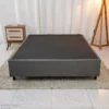 Box Casal Universal Linho Grafite 138x188x40 - Gazin - Imagem 2