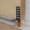 Cabeceira Casal Roma Veludo Bege Larg. 1.40m - Imagem 3