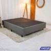 Box Casal Universal Linho Grafite 138x188x40 - Gazin - Imagem 4