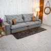 Sofá Retrátil Reclinável Malibu 2.90m Linho Cinza 1008 - D33 e Molas Ensacadas - Imagem 4
