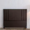 Cabeceira Casal Portinari Veludo Marrom Larg. 1.40m - Imagem 3