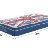 Colchão Solteiro London Molas Superlastic 188x88x26 Anjos - Imagem 2